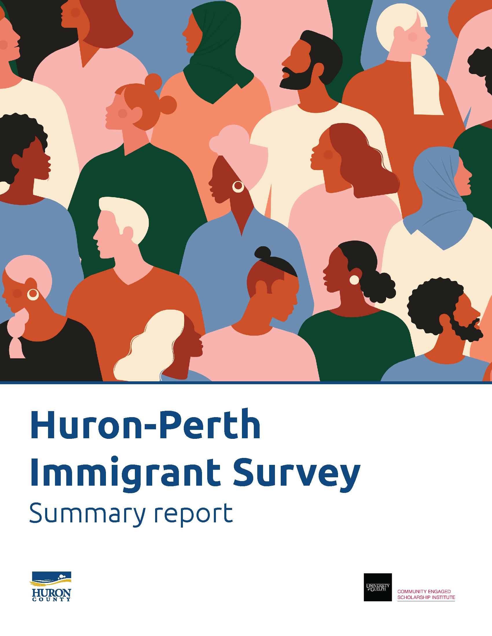 Huron Perth Immigrant Survey - Summary Report, cover page